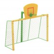 Ворота для мини футбола с баскетбольным кольцом